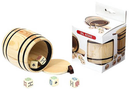 Compra barril mexclador de dados de poker.